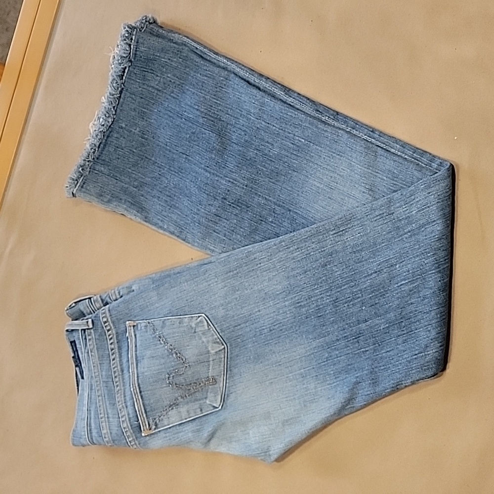 Citizens of Humanity Size 27 Hutton Jean Med Rise Wide Leg, Excellent Used Cond.